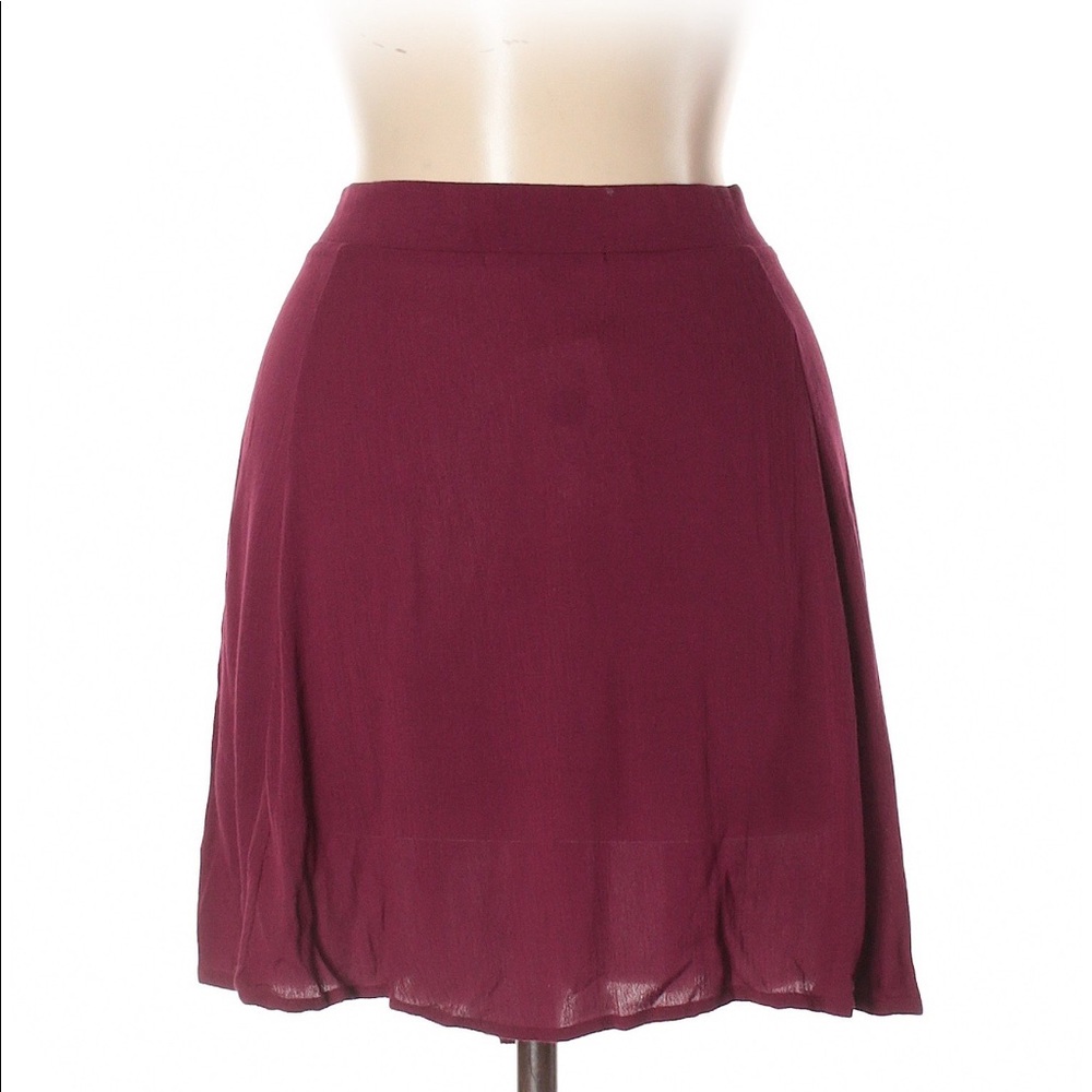 LA Hearts - Maroon Skirt